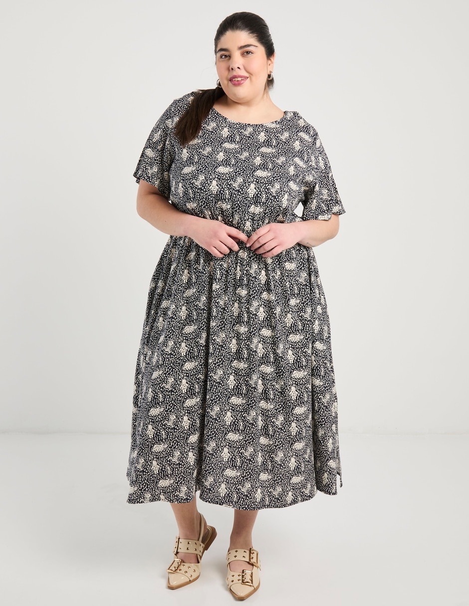 Vestido crop casual para mujer Vestido crop casual para mujer