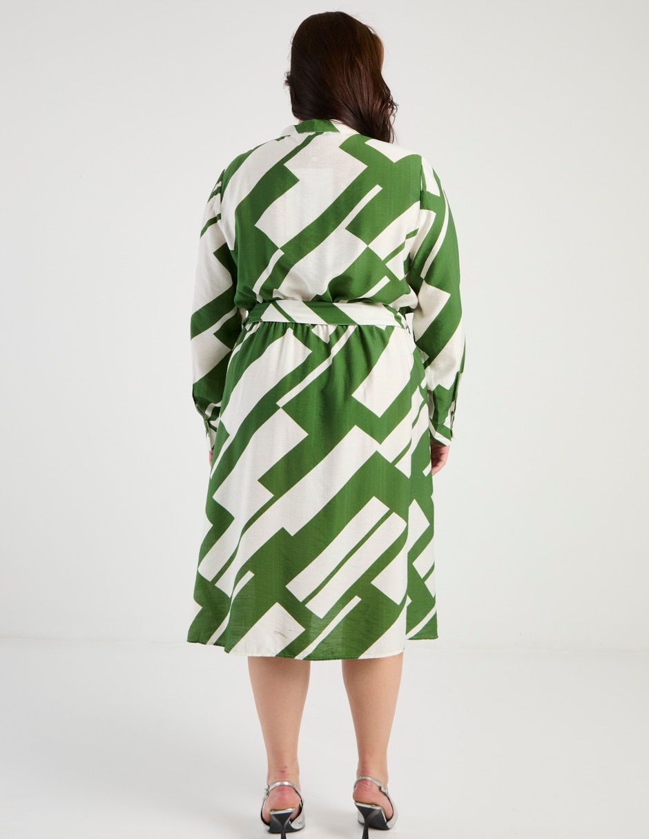 Vestido 3/4 casual para mujer 2