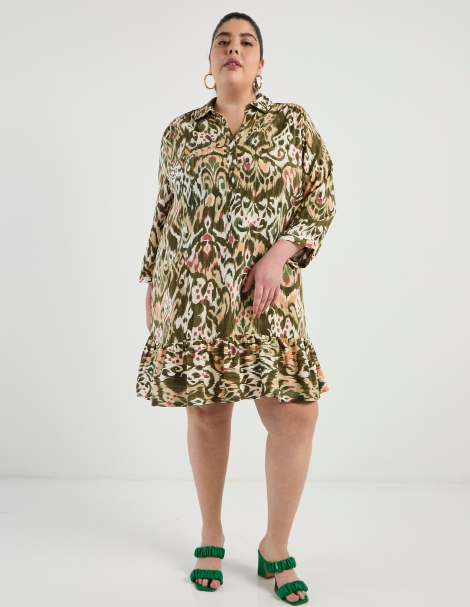 Vestido arriba de la rodilla casual para mujer 3