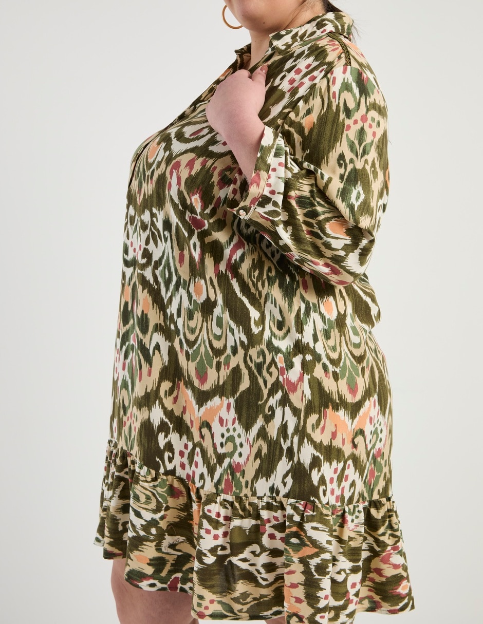 Vestido arriba de la rodilla casual para mujer 4