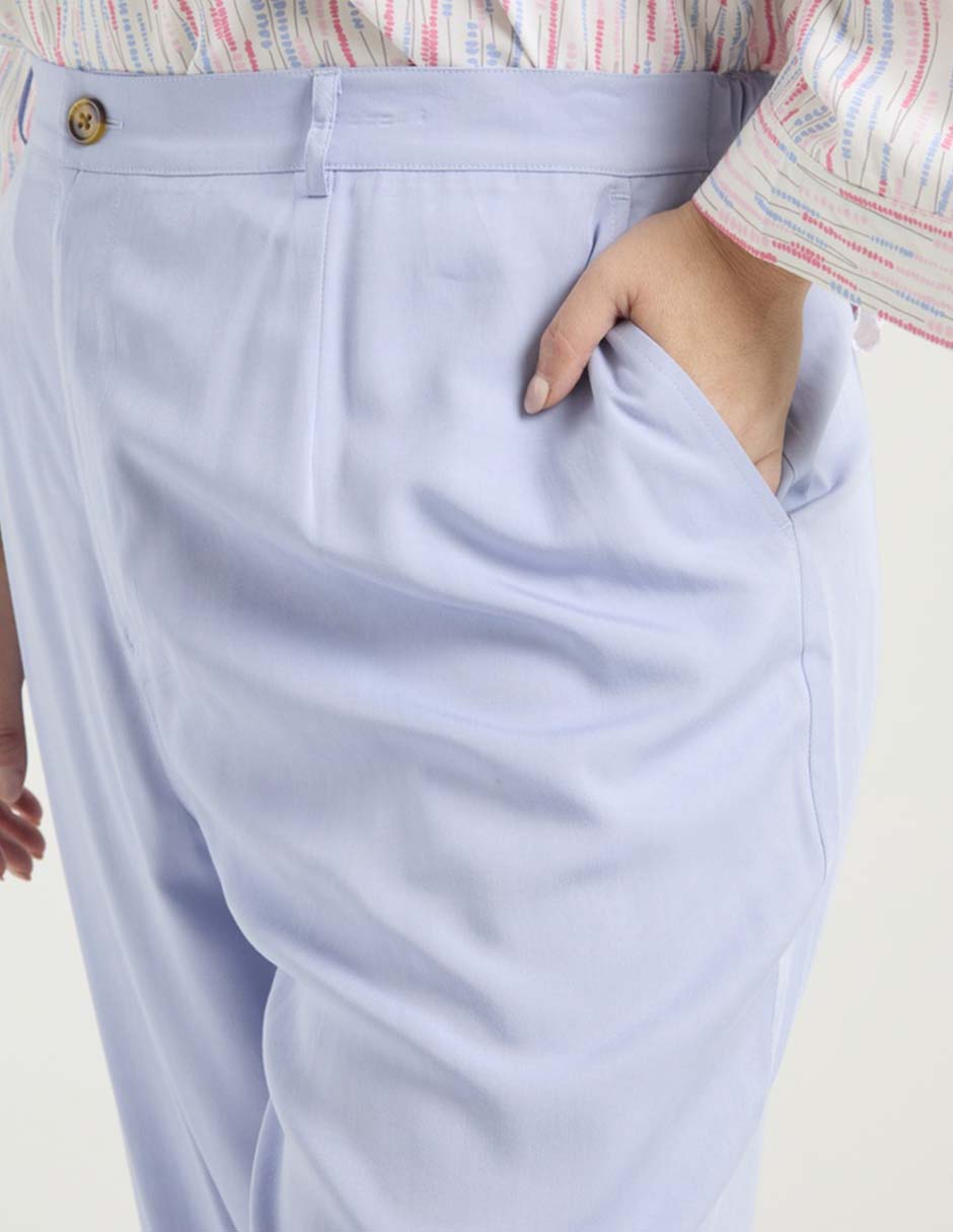 Pantalón amplio para mujer 4