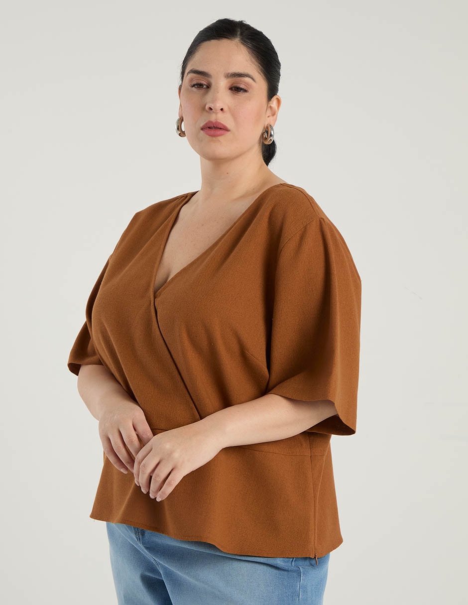 Blusa manga al codo para mujer Blusa manga al codo para mujer