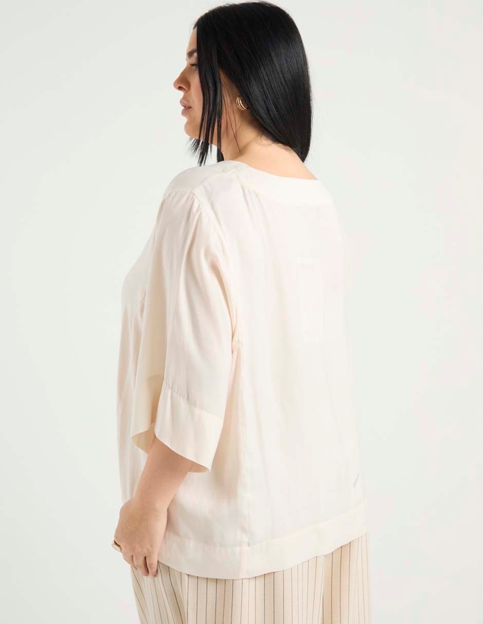 Blusa manga 3/4 para mujer 6