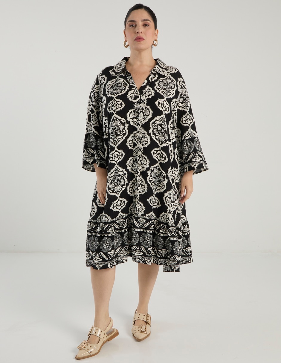 Vestido midi casual para mujer 2