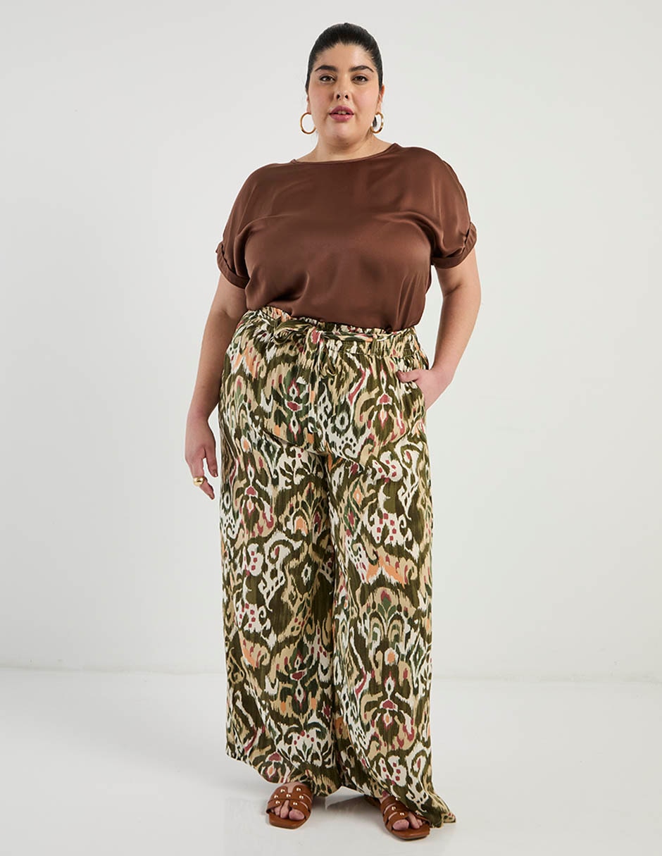 Pantalón amplio para mujer 3