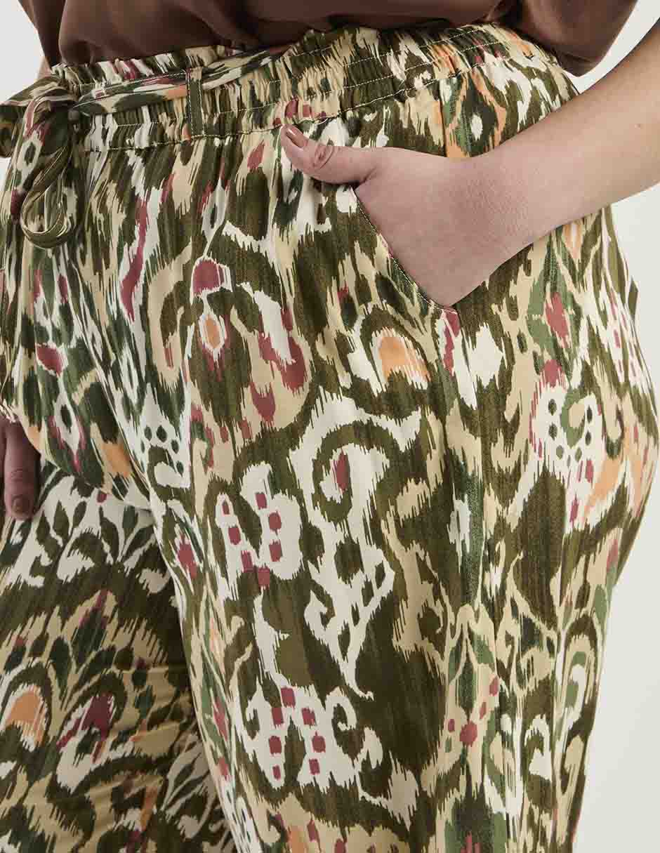 Pantalón amplio para mujer 4