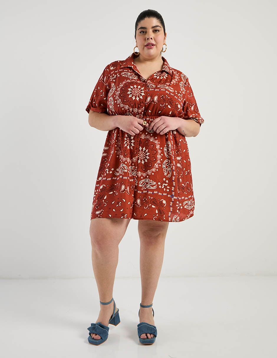 Vestido corto casual para mujer 2