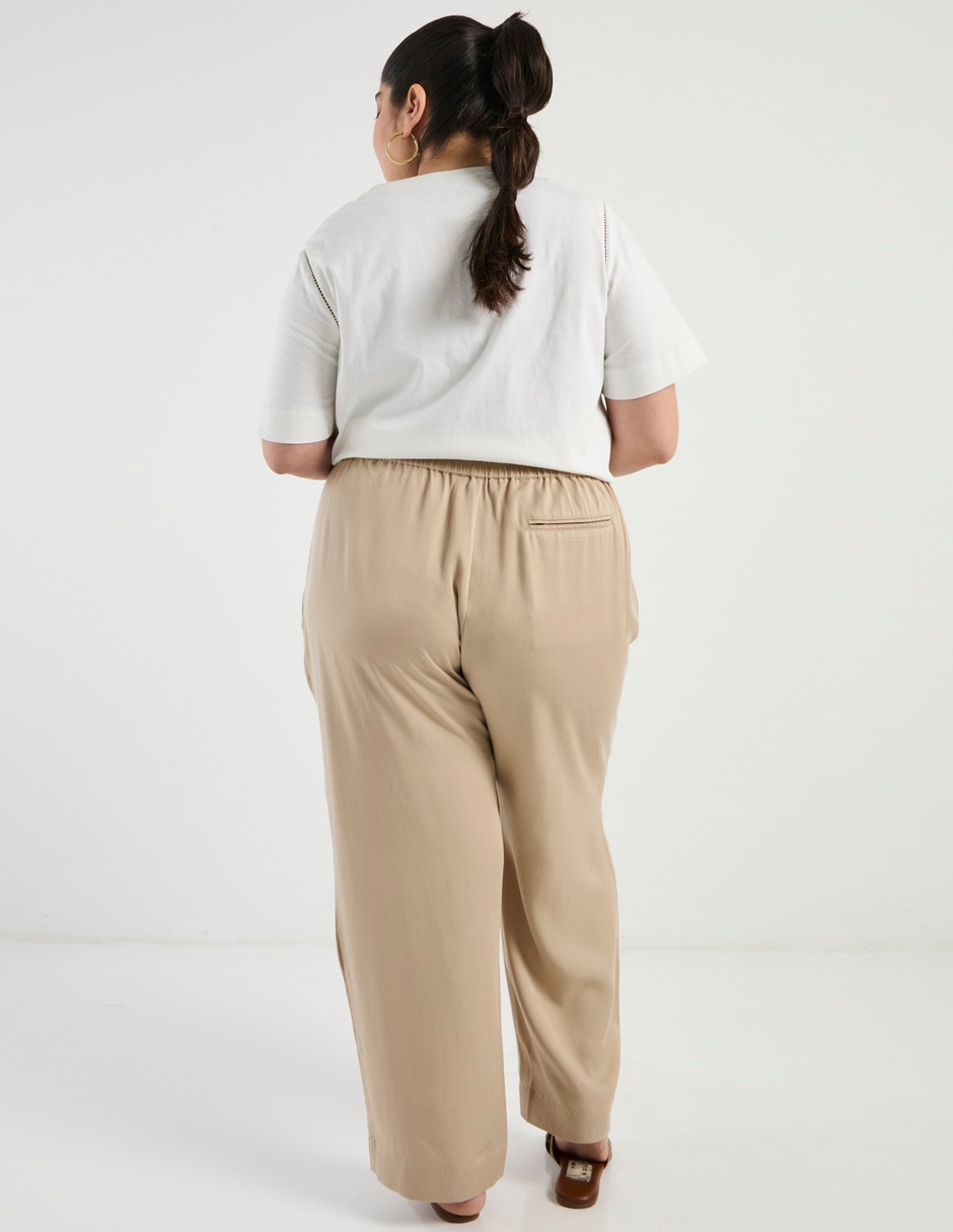 Pantalón easy pant amplio para mujer 6