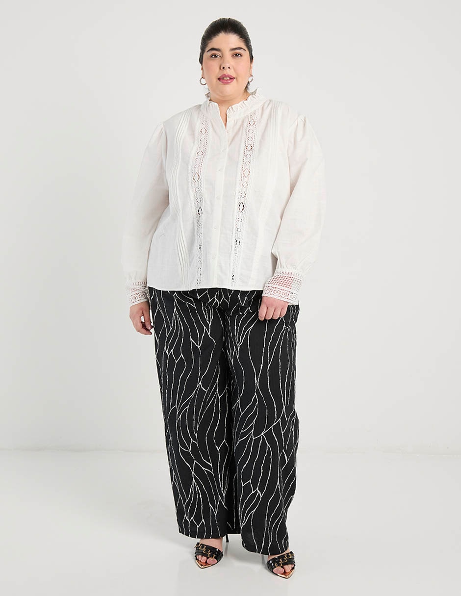 Pantalón amplio para mujer 3
