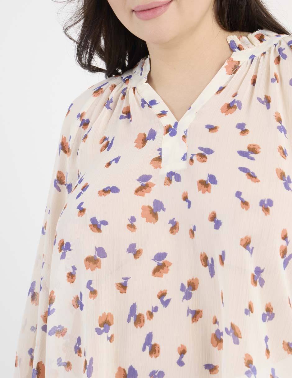 Blusa manga 3/4 para mujer 4