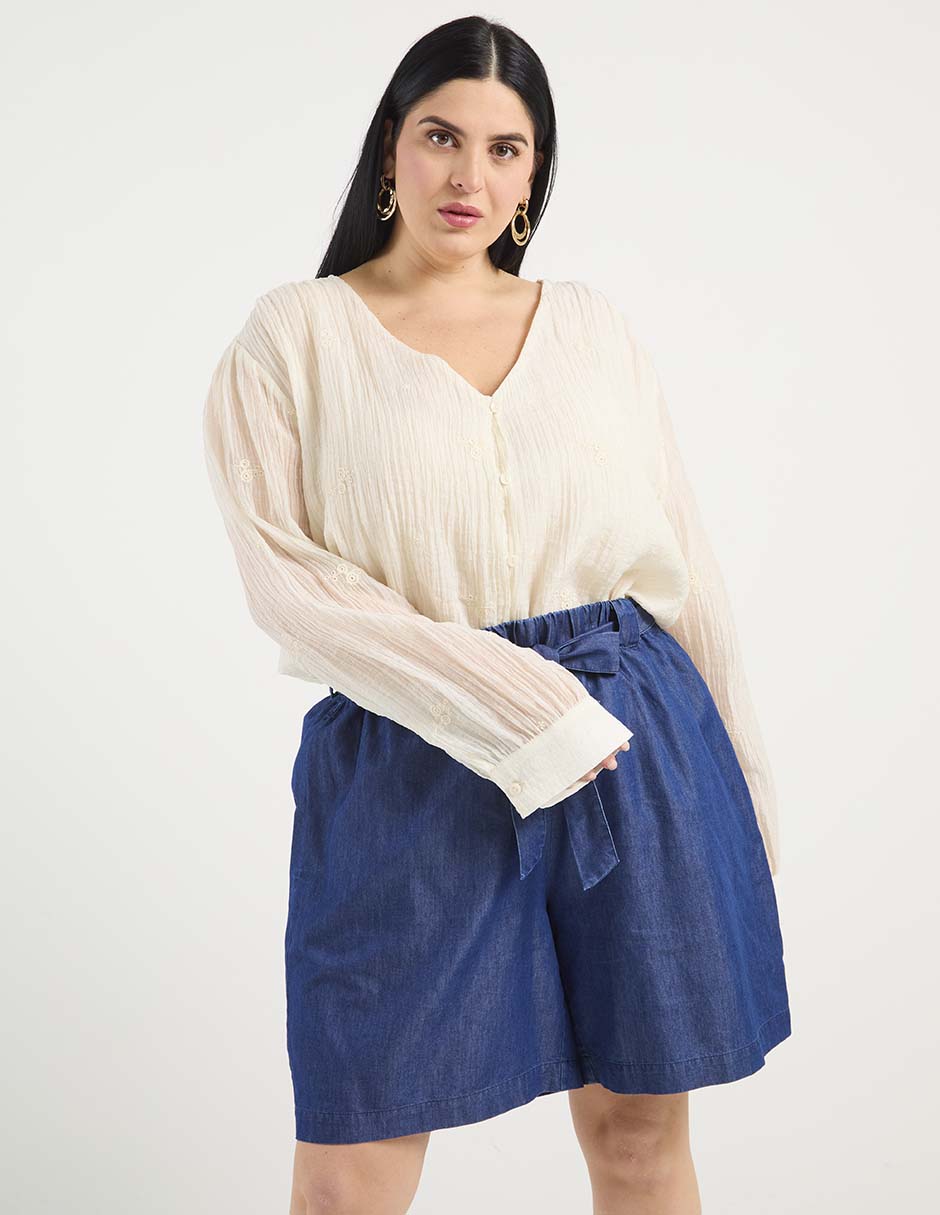 Blusa manga larga para mujer Blusa manga larga para mujer