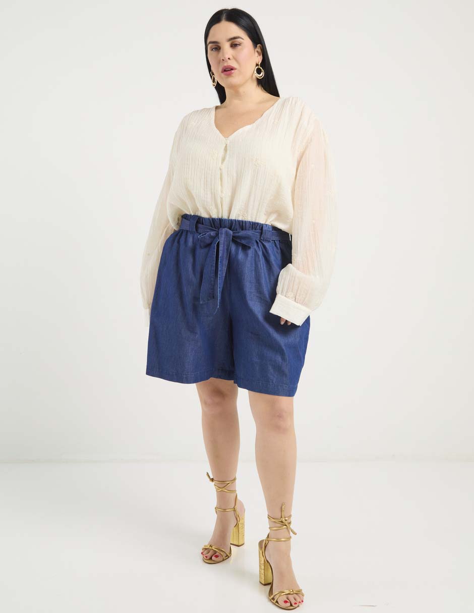 Blusa manga larga para mujer 2