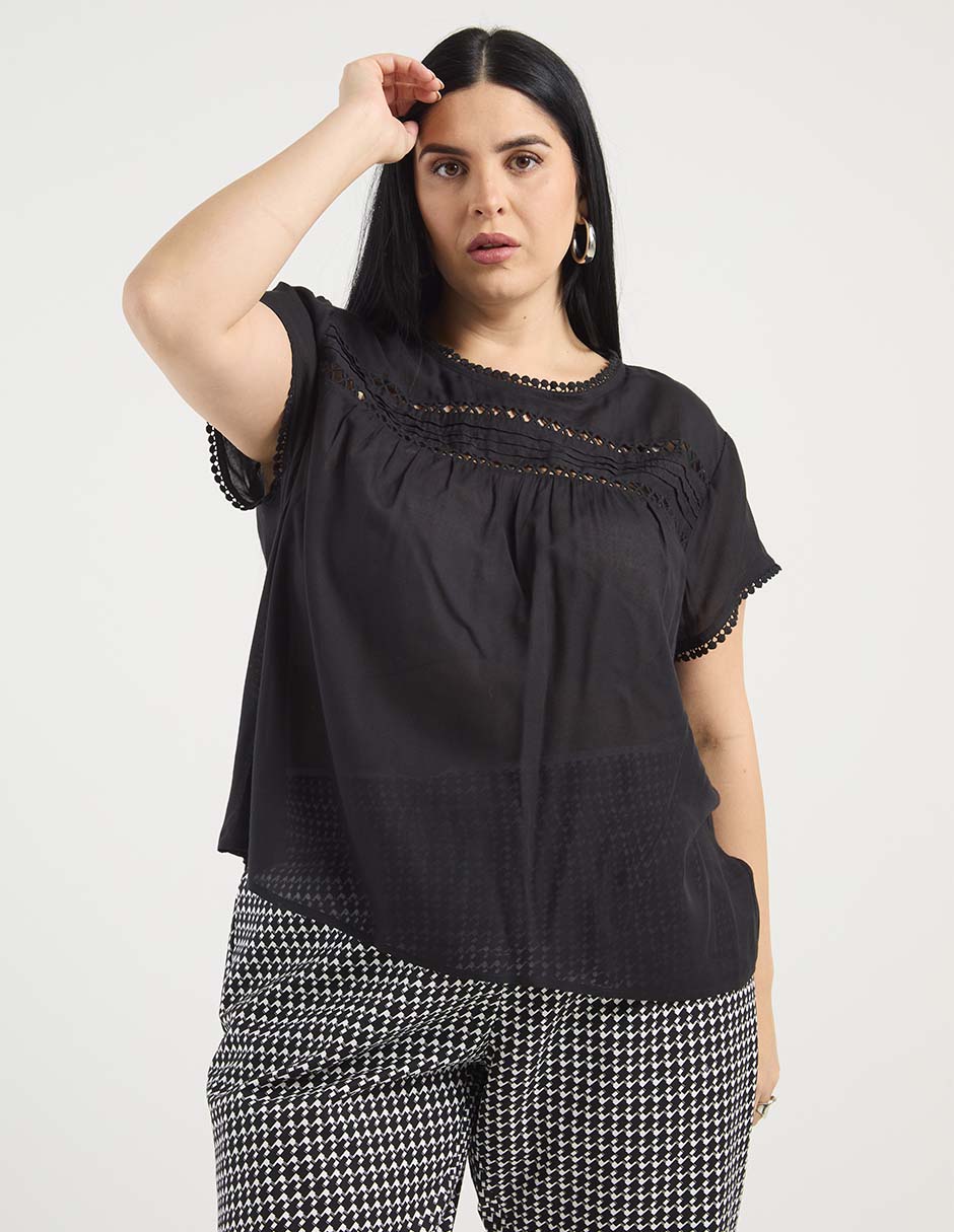 Blusa manga corta para mujer Blusa manga corta para mujer