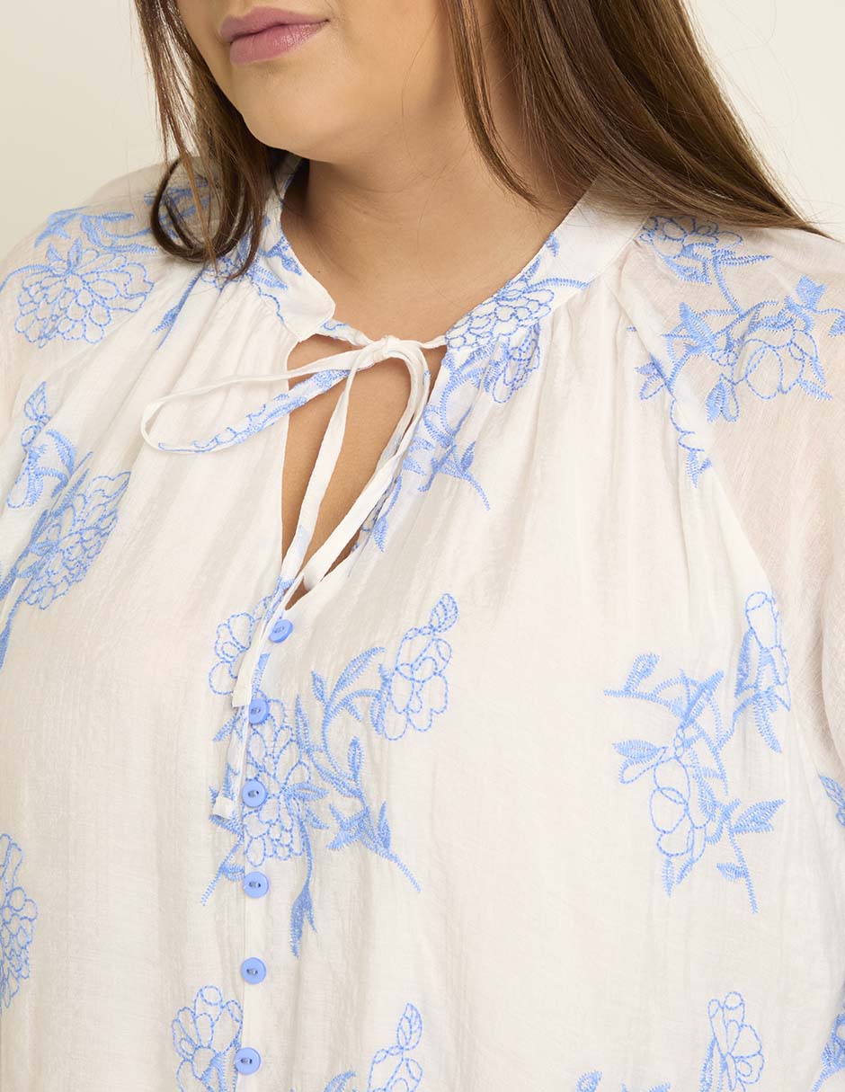 Blusa manga larga para mujer 4
