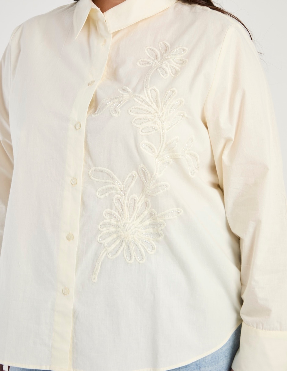 Blusa manga larga para mujer 4