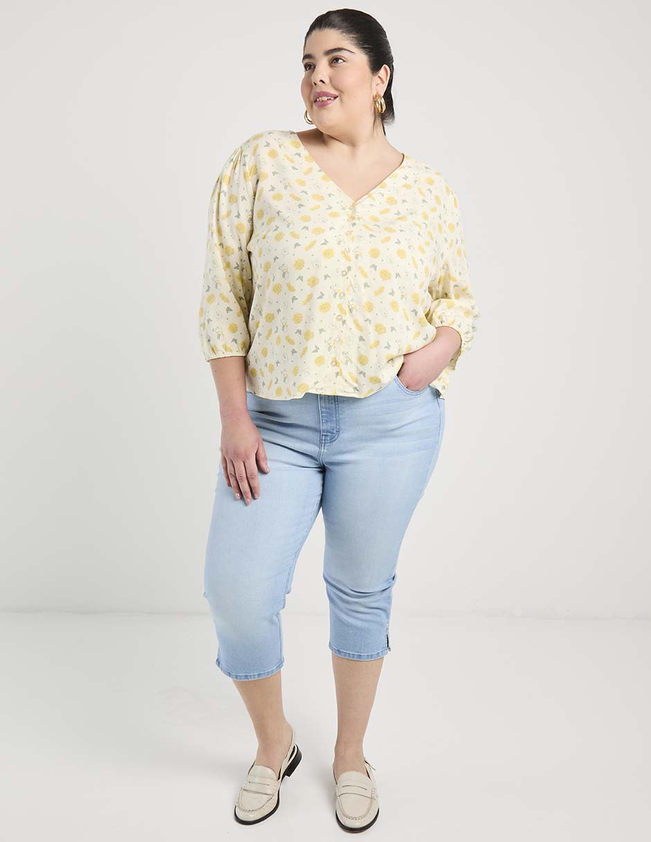 Pantalón capri skinny para mujer 3
