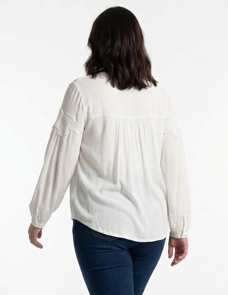 Blusa manga larga para mujer 2