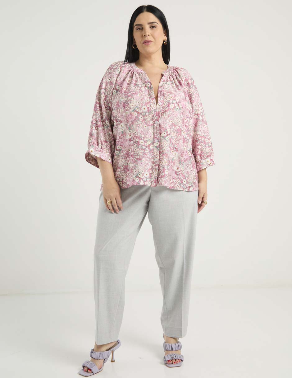 Blusa manga 3/4 para mujer 2