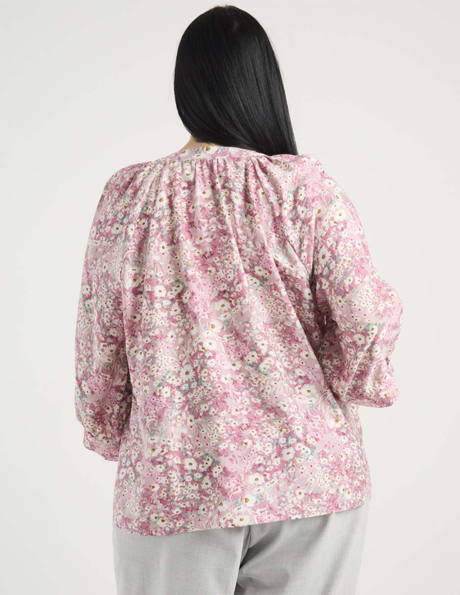 Blusa manga 3/4 para mujer 6