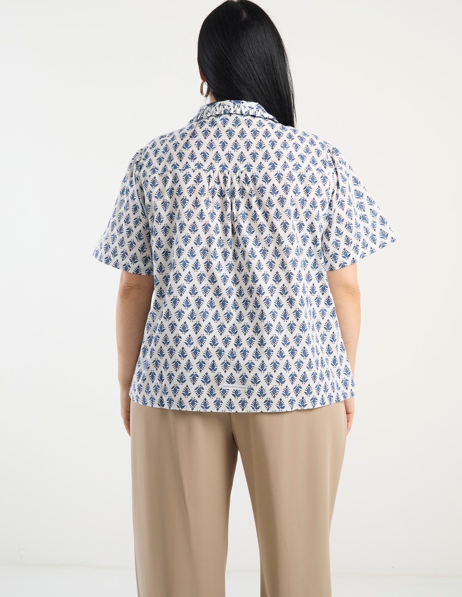 Blusa manga corta para mujer 2