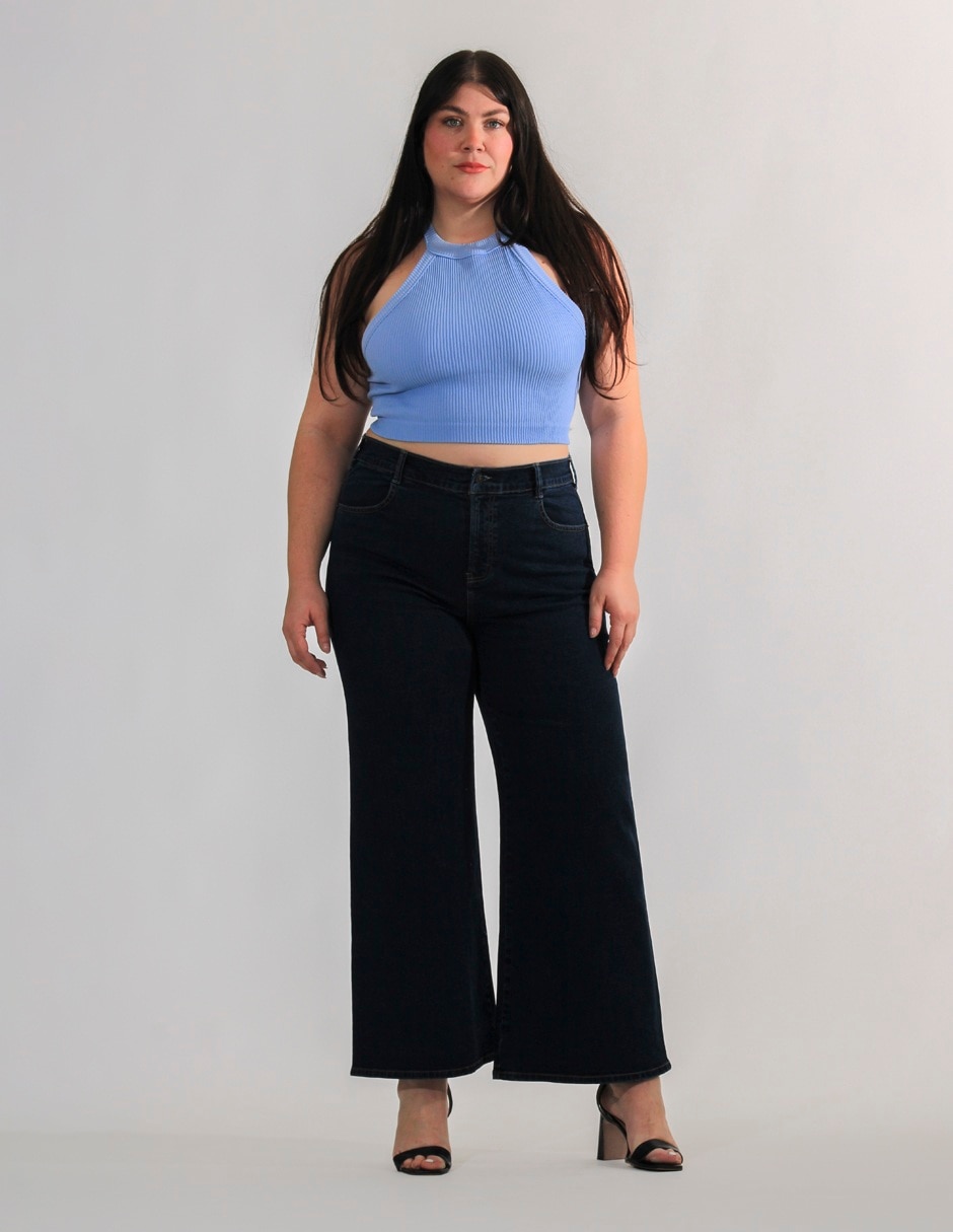 Jeans wide leg para mujer 3