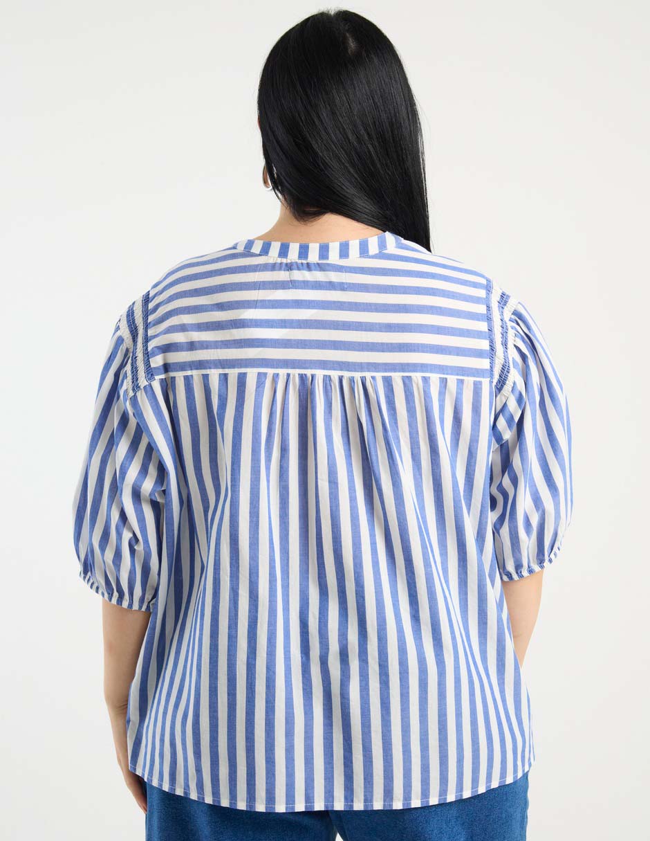 Blusa manga al codo para mujer 2