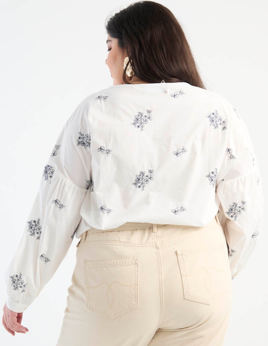 Blusa manga larga para mujer 2