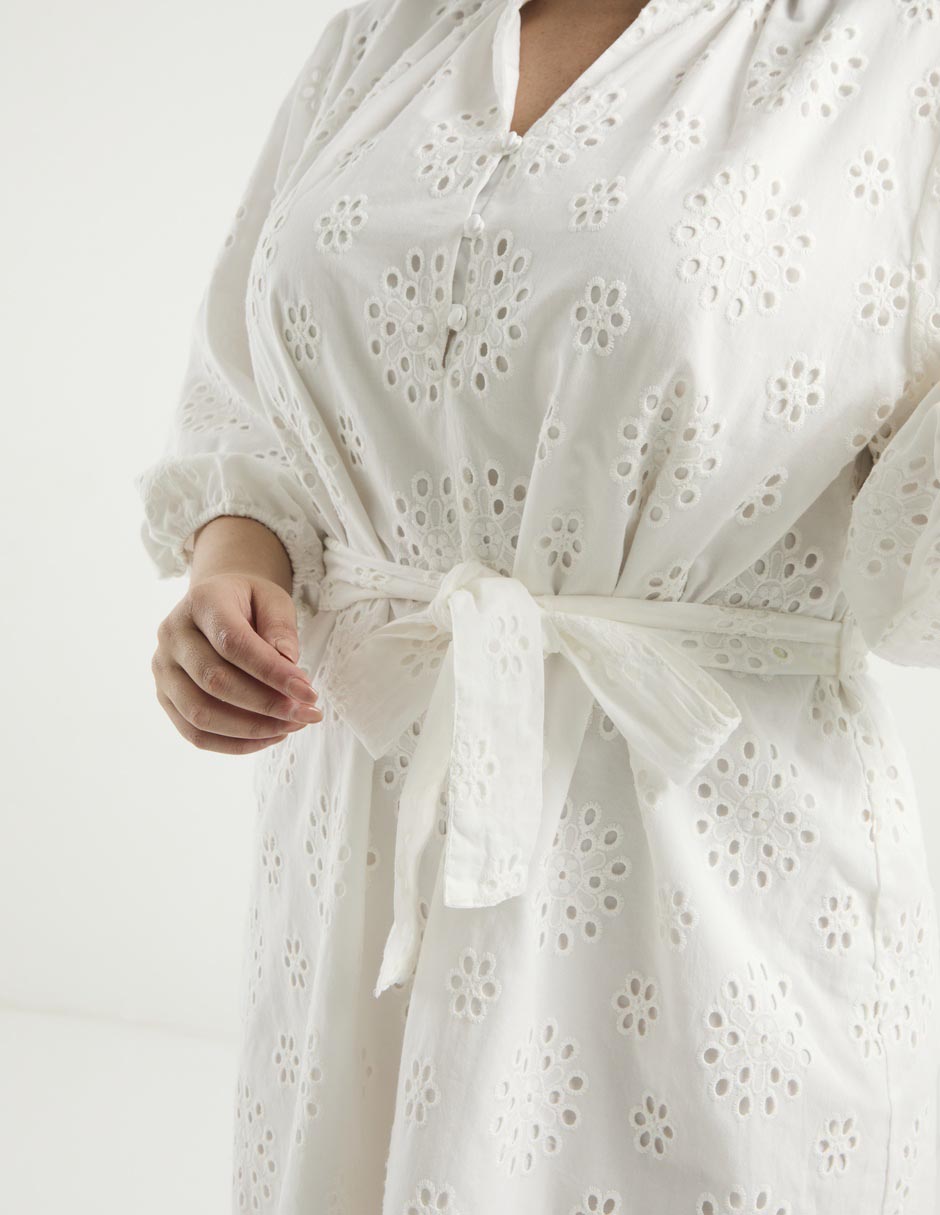 Vestido a la rodilla casual para mujer 4