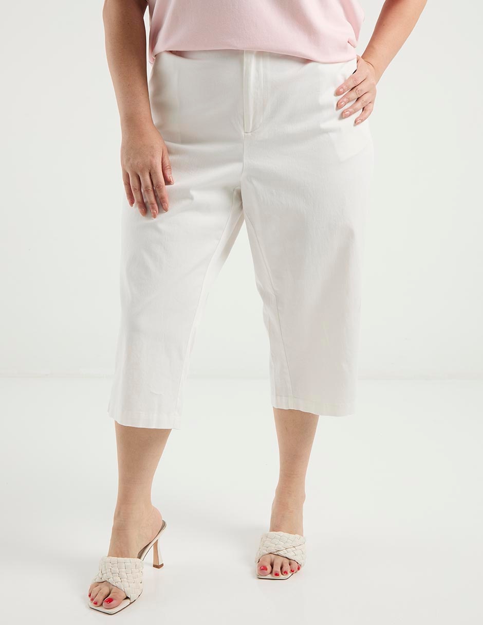 Pantalón capri regular para mujer Pantalón capri regular para mujer
