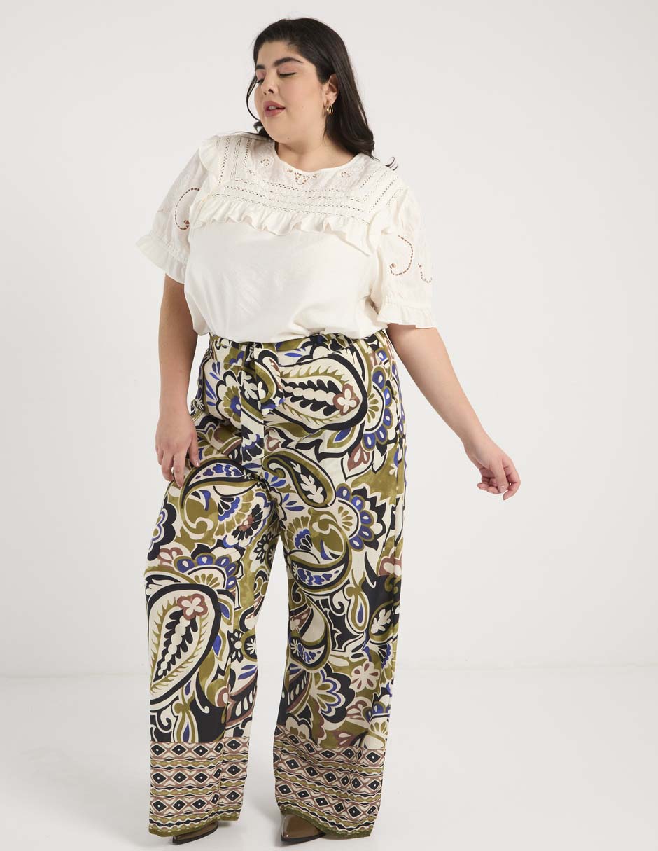 Blusa Weekend Plus manga al codo para mujer 3