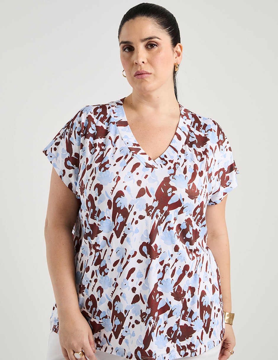 Blusa manga corta para mujer Blusa manga corta para mujer