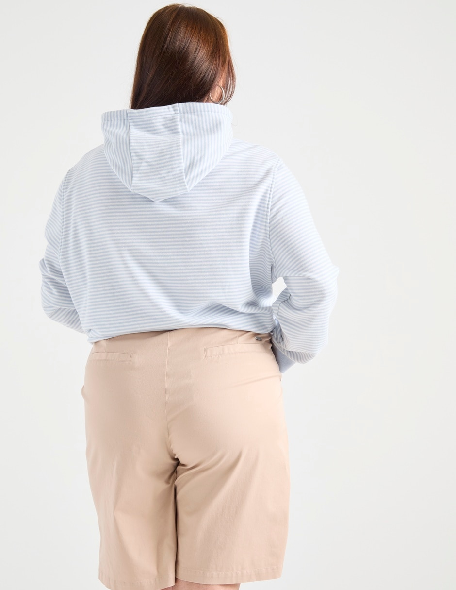 Sudadera con capucha y bolsa Double Trouble para mujer 2