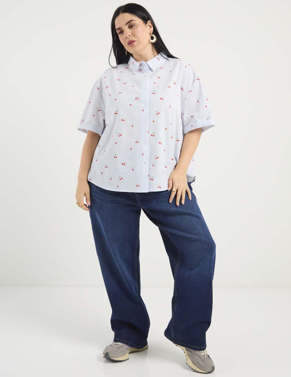 Jeans wide leg para mujer 3