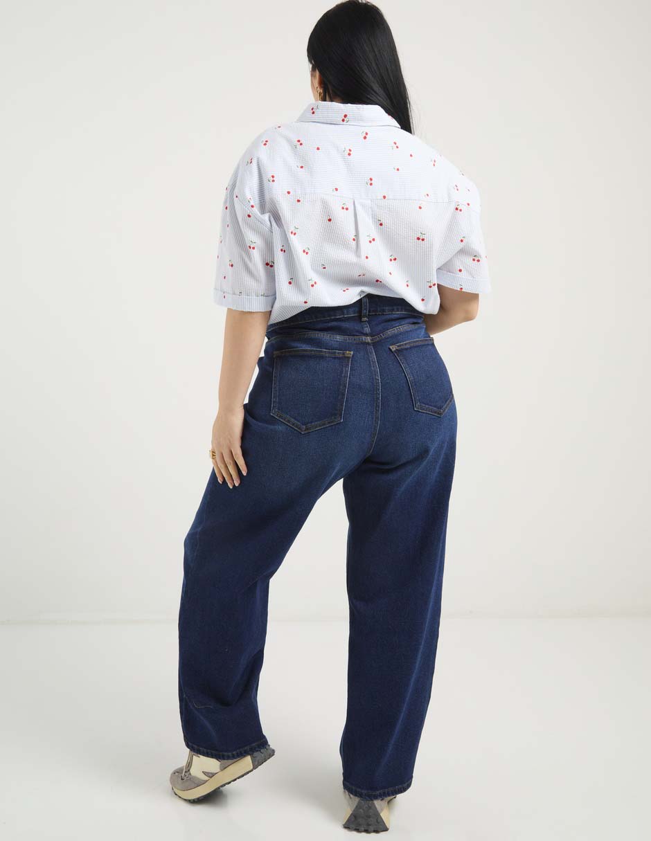 Jeans wide leg para mujer 6