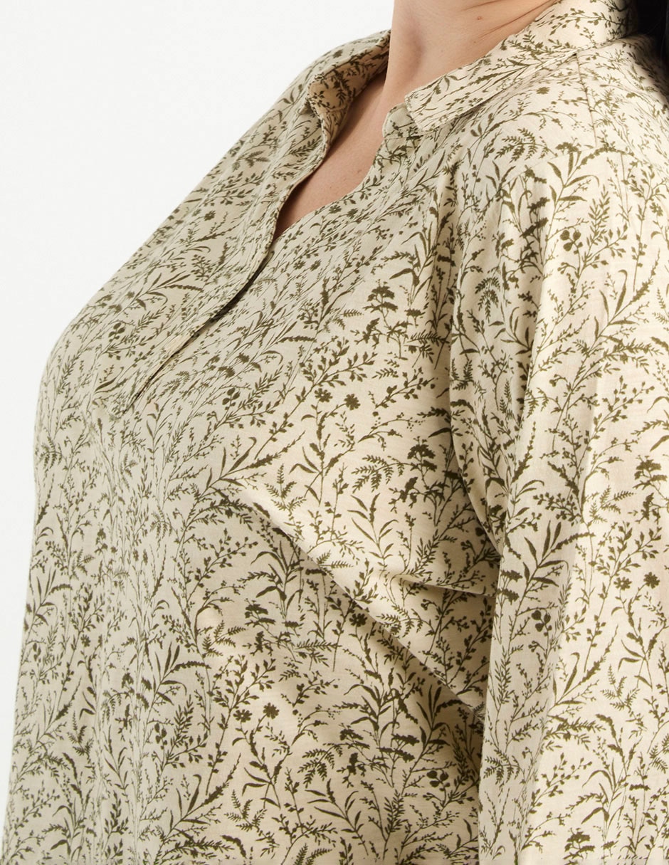 Blusa manga 3/4 para mujer 4