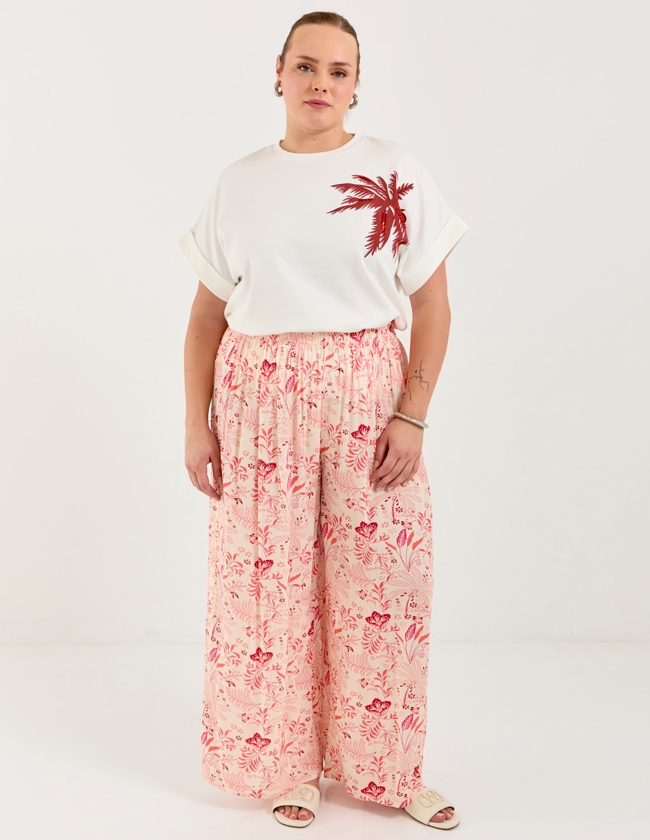 Pantalón wide leg para mujer 3