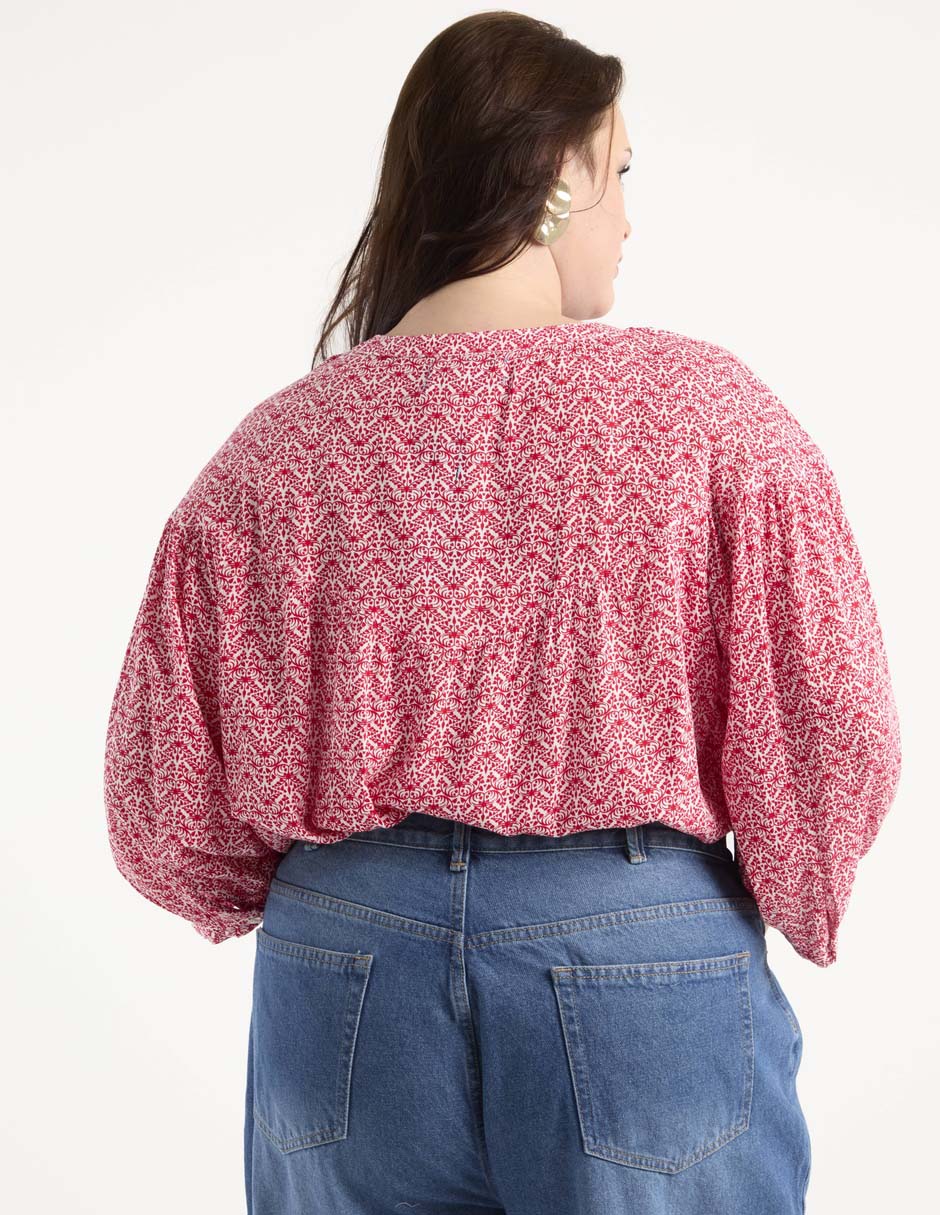 Blusa manga 3/4 para mujer 2
