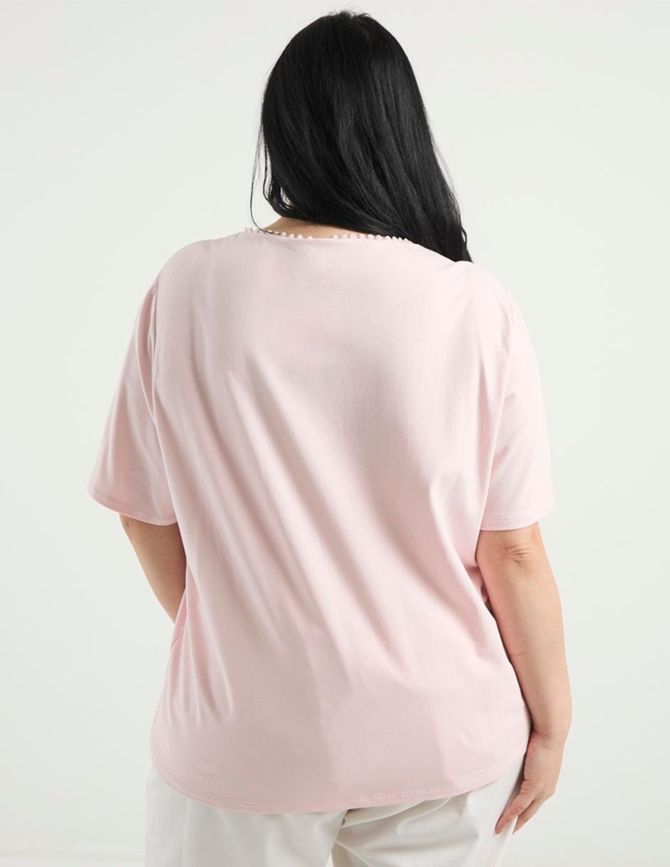 Blusa manga al codo para mujer 2