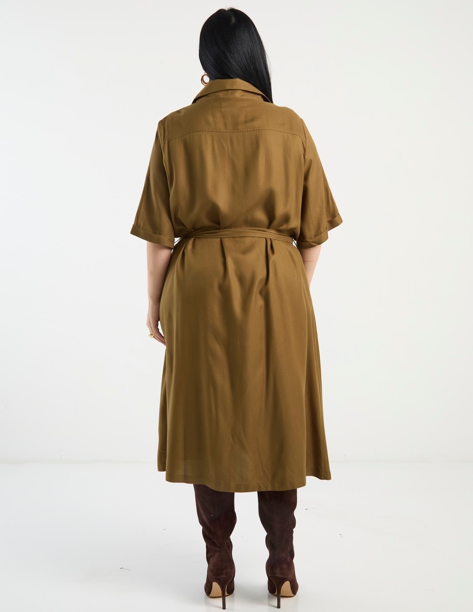 Vestido midi casual para mujer 2