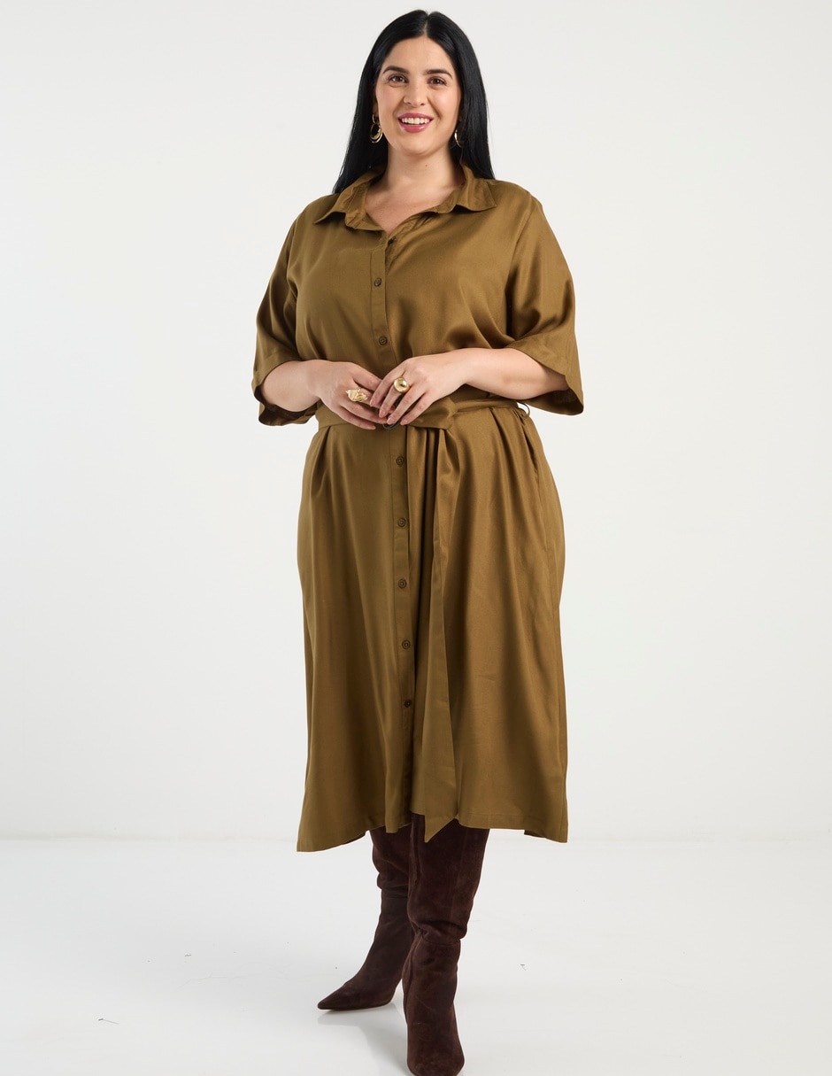 Vestido midi casual para mujer 3