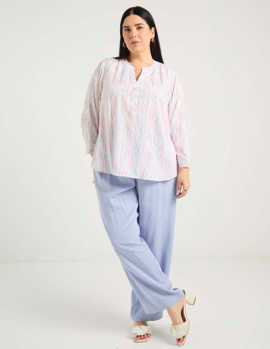 Blusa manga 3/4 para mujer 2