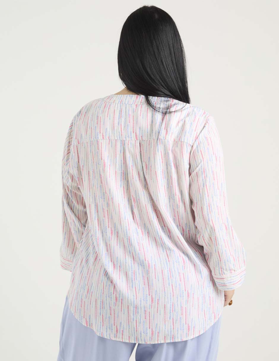 Blusa manga 3/4 para mujer 6