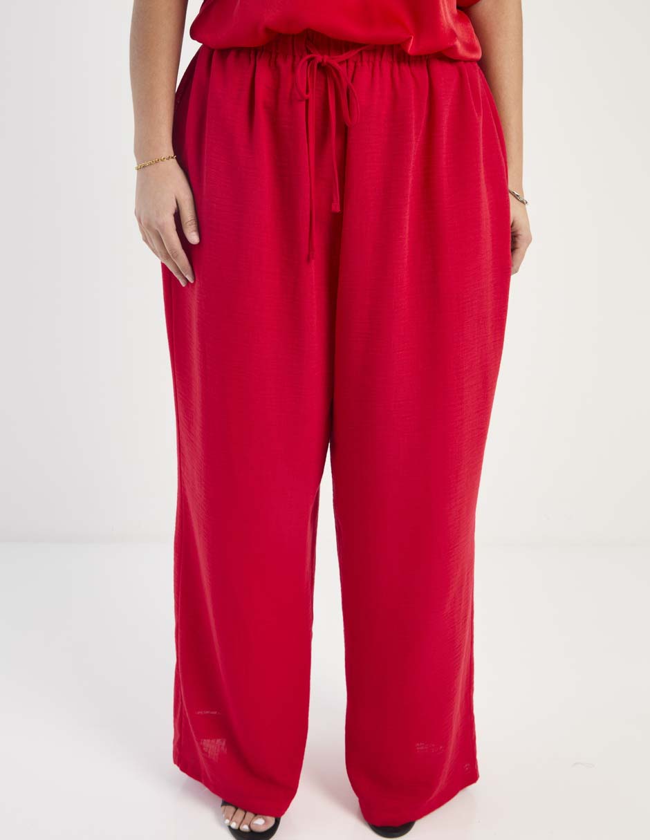 Pantalón easy pant wide leg para mujer Pantalón easy pant wide leg para mujer