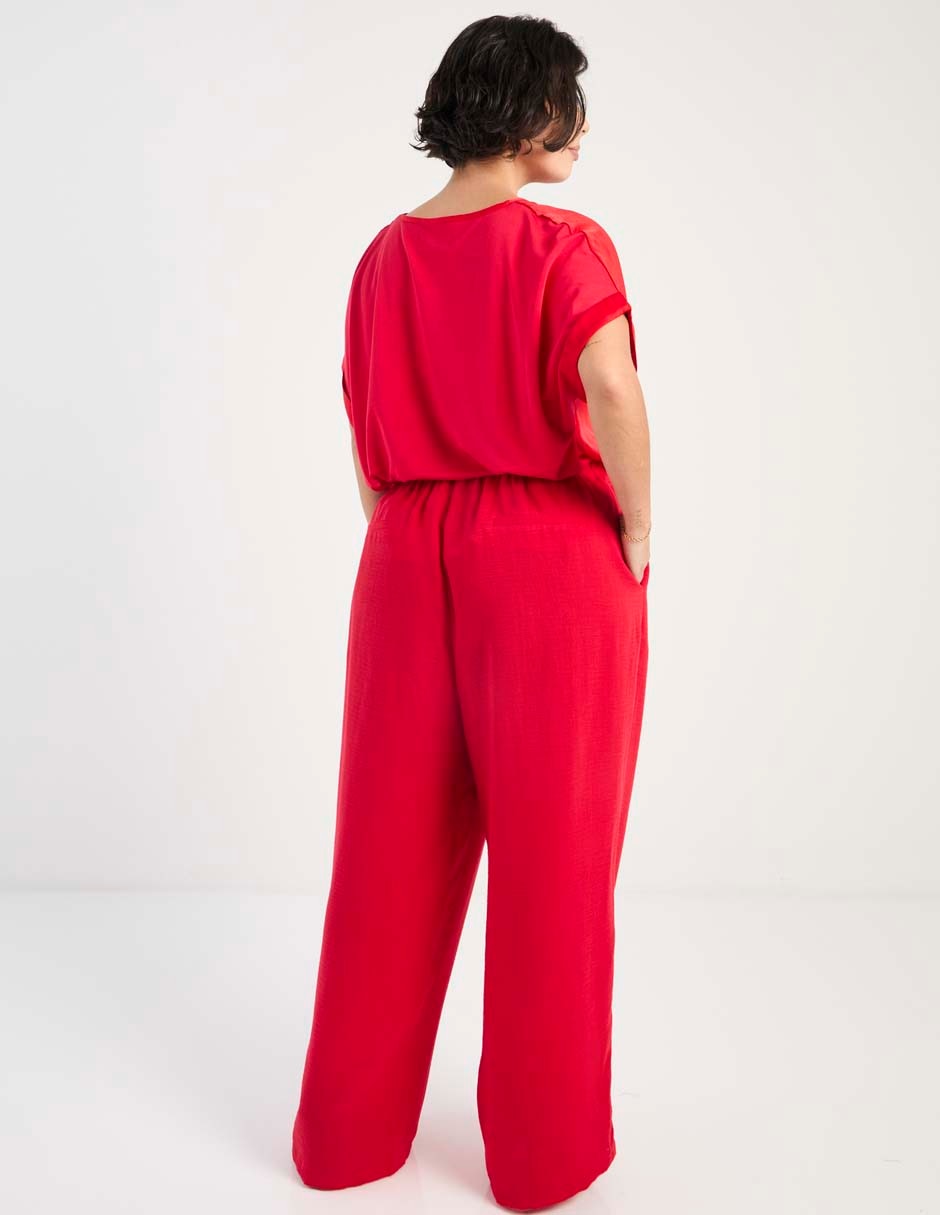 Pantalón easy pant wide leg para mujer 2