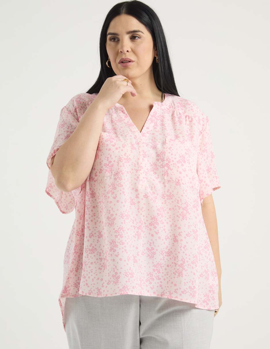 Blusa manga al codo para mujer Blusa manga al codo para mujer