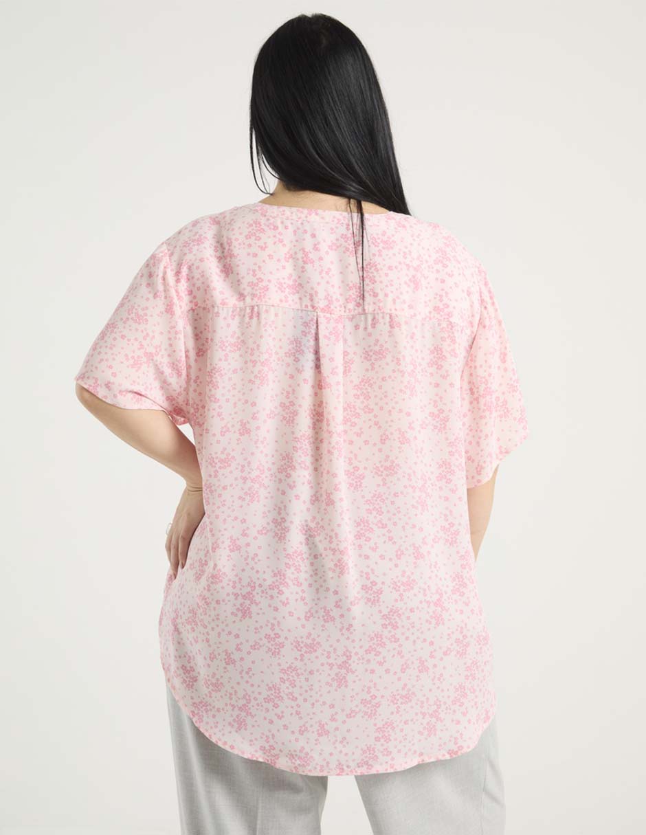 Blusa manga corta para mujer 6