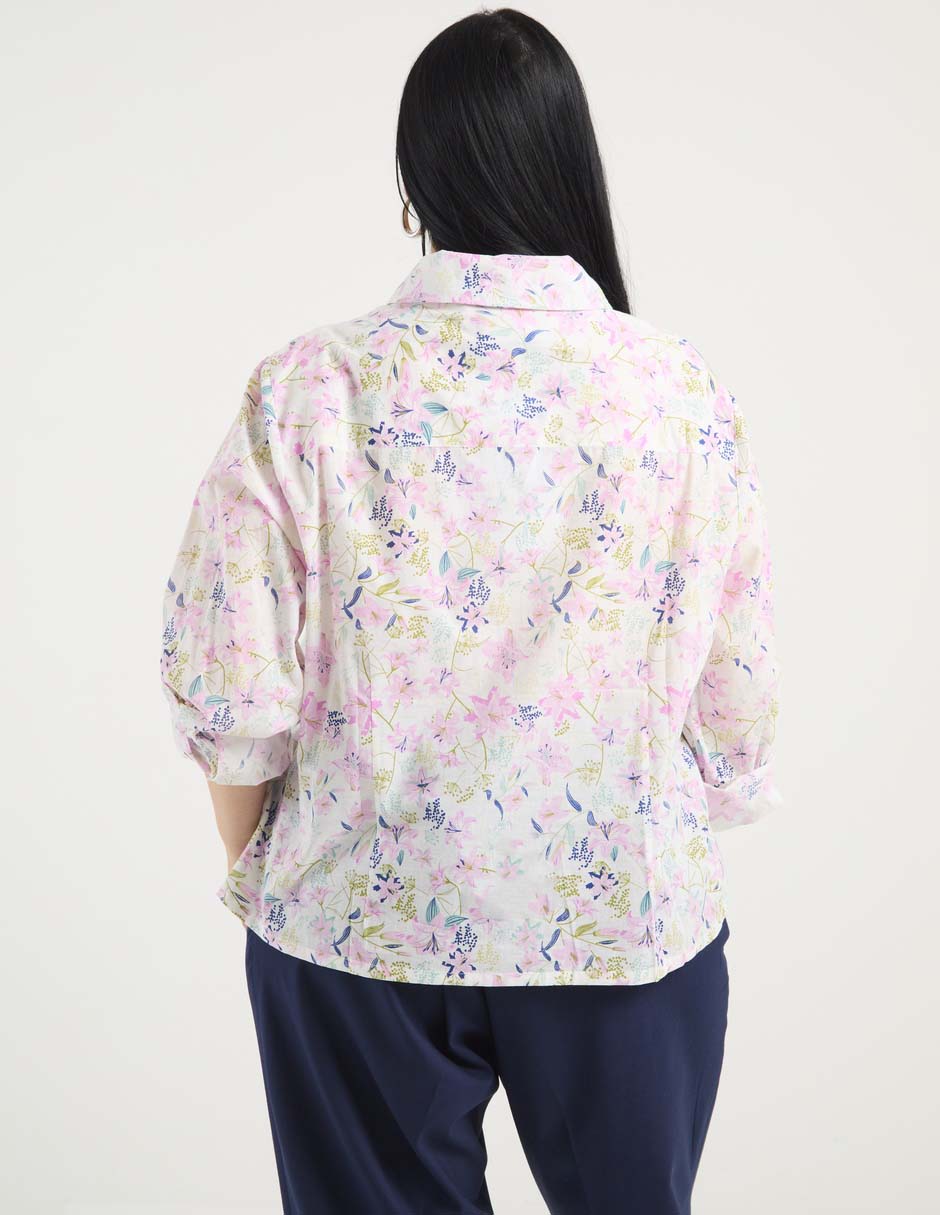 Blusa manga 3/4 para mujer 6