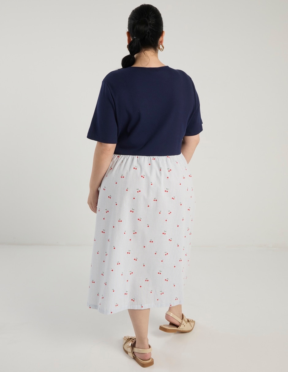 Vestido crop casual para mujer 2