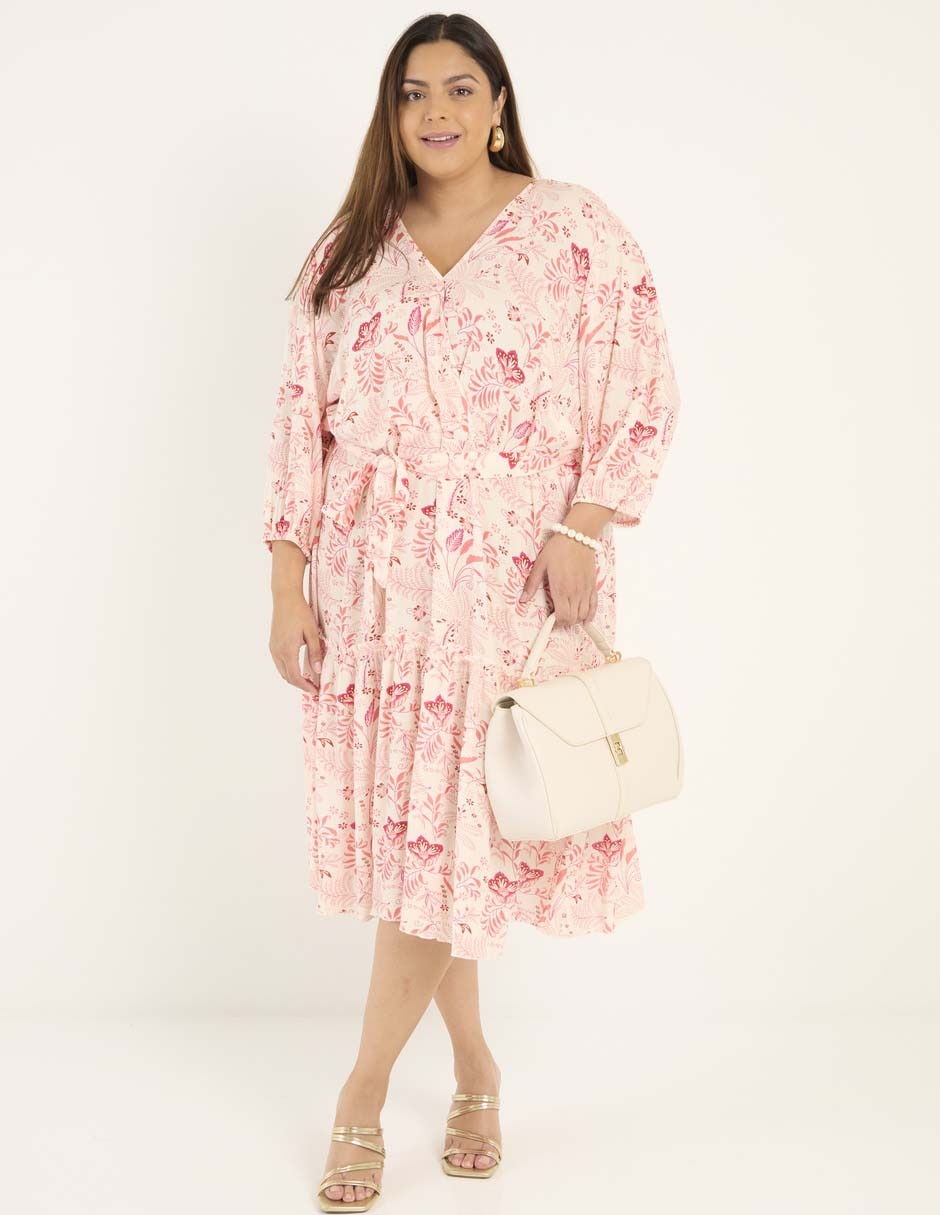 Vestido midi casual para mujer Vestido midi casual para mujer