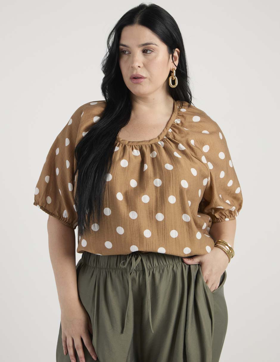Blusa manga al codo para mujer Blusa manga al codo para mujer